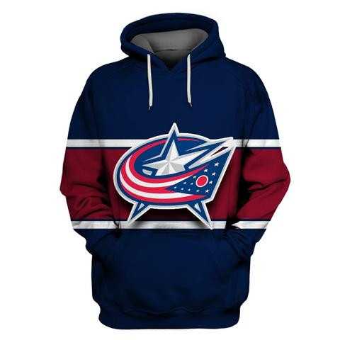 Blue Jackets Navy All Stitched Hooded Sweatshirt,We sell and wholesale Blue Jackets Navy All Stitched Hooded Sweatshirt on line form chian!